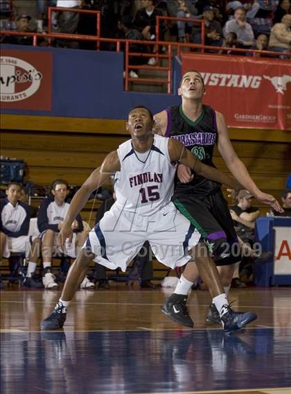 Thumbnail 3 in Findlay Prep vs God's Academy (Dallas Basketball Classic) photogallery.