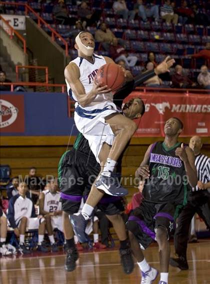 Thumbnail 3 in Findlay Prep vs God's Academy (Dallas Basketball Classic) photogallery.