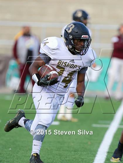Thumbnail 3 in Bishop's vs. Mater Dei Catholic (CIF SDS D4 Final) photogallery.