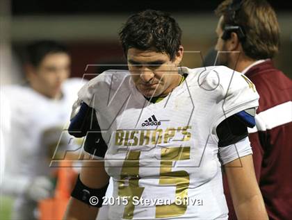 Thumbnail 1 in Bishop's vs. Mater Dei Catholic (CIF SDS D4 Final) photogallery.