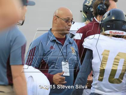Thumbnail 3 in Bishop's vs. Mater Dei Catholic (CIF SDS D4 Final) photogallery.