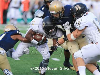 Thumbnail 1 in Bishop's vs. Mater Dei Catholic (CIF SDS D4 Final) photogallery.