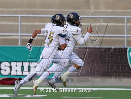 Thumbnail 2 in Bishop's vs. Mater Dei Catholic (CIF SDS D4 Final) photogallery.