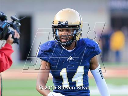 Thumbnail 1 in Bishop's vs. Mater Dei Catholic (CIF SDS D4 Final) photogallery.
