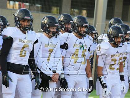 Thumbnail 3 in Bishop's vs. Mater Dei Catholic (CIF SDS D4 Final) photogallery.