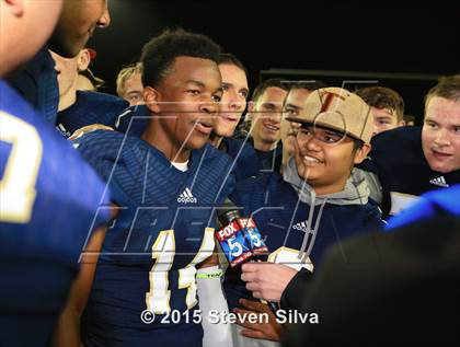 Thumbnail 3 in Bishop's vs. Mater Dei Catholic (CIF SDS D4 Final) photogallery.