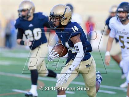 Thumbnail 1 in Bishop's vs. Mater Dei Catholic (CIF SDS D4 Final) photogallery.