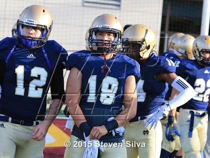 Thumbnail 3 in Bishop's vs. Mater Dei Catholic (CIF SDS D4 Final) photogallery.