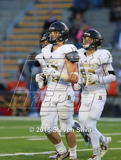 Thumbnail 1 in Bishop's vs. Mater Dei Catholic (CIF SDS D4 Final) photogallery.