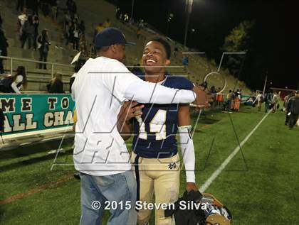 Thumbnail 1 in Bishop's vs. Mater Dei Catholic (CIF SDS D4 Final) photogallery.