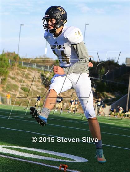 Thumbnail 3 in Bishop's vs. Mater Dei Catholic (CIF SDS D4 Final) photogallery.