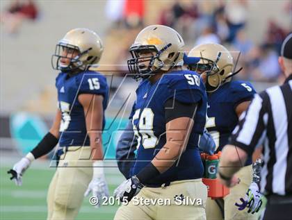Thumbnail 2 in Bishop's vs. Mater Dei Catholic (CIF SDS D4 Final) photogallery.