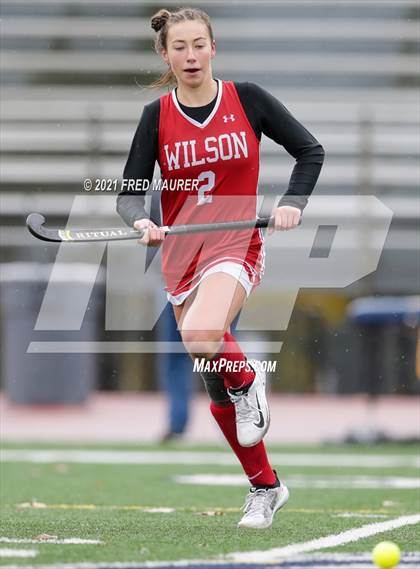 Thumbnail 2 in Wilson vs. Central York (PIAA Class 3A Quarterfinals) photogallery.