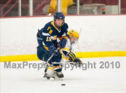 Thumbnail 3 in Fargo North vs Breck (Schwan Cup) photogallery.