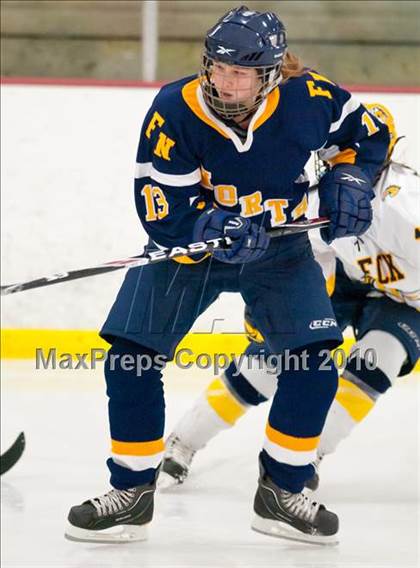 Thumbnail 2 in Fargo North vs Breck (Schwan Cup) photogallery.