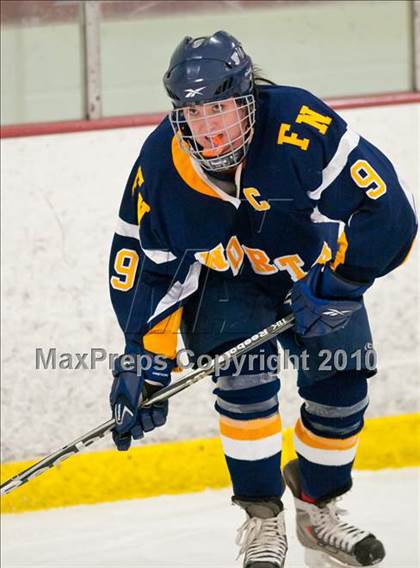 Thumbnail 2 in Fargo North vs Breck (Schwan Cup) photogallery.