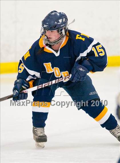 Thumbnail 3 in Fargo North vs Breck (Schwan Cup) photogallery.