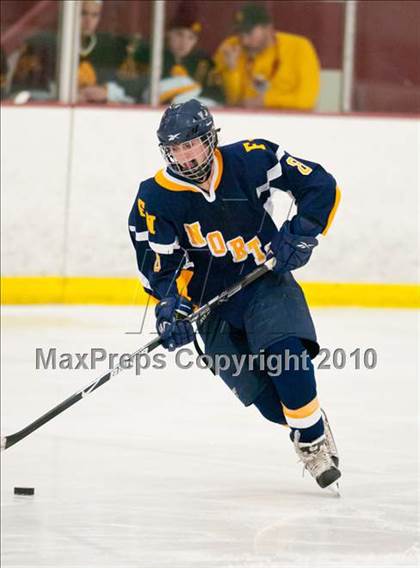 Thumbnail 1 in Fargo North vs Breck (Schwan Cup) photogallery.