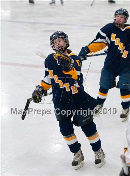 Thumbnail 2 in Fargo North vs Breck (Schwan Cup) photogallery.