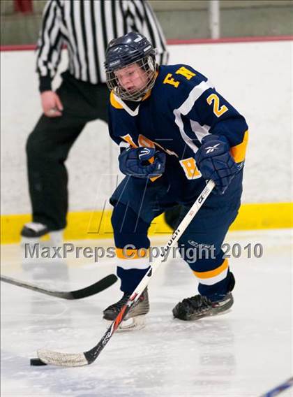 Thumbnail 3 in Fargo North vs Breck (Schwan Cup) photogallery.