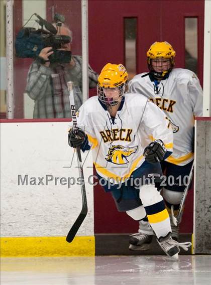 Thumbnail 2 in Fargo North vs Breck (Schwan Cup) photogallery.