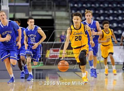 Thumbnail 1 in Seattle Prep vs. Lincoln photogallery.