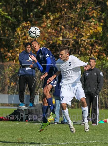 Thumbnail 1 in Wilton @ Staples (FCIAC 1st Round) photogallery.