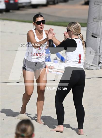 Thumbnail 2 in Trinity League Finals - Orange Lutheran photogallery.