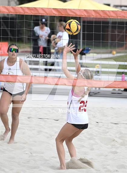 Thumbnail 2 in Trinity League Finals - Orange Lutheran photogallery.