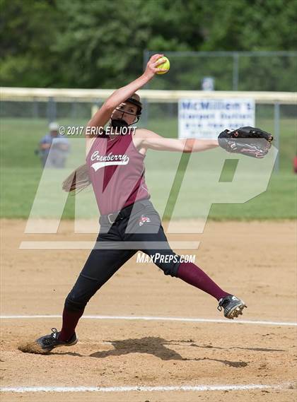 Thumbnail 3 in Cranberry Area vs Moniteau (PIAA District 9 AA Final) photogallery.
