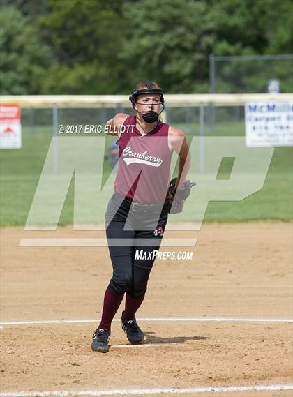Thumbnail 2 in Cranberry Area vs Moniteau (PIAA District 9 AA Final) photogallery.
