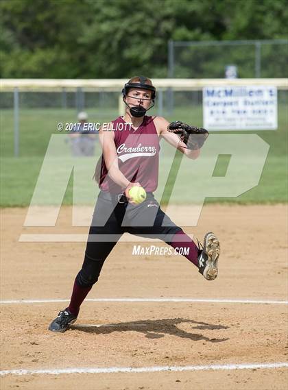 Thumbnail 2 in Cranberry Area vs Moniteau (PIAA District 9 AA Final) photogallery.