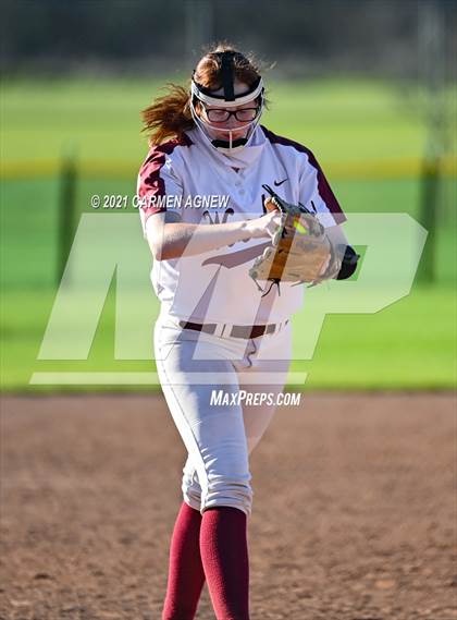 Thumbnail 2 in Cypress Woods vs Waller (NFCA Texas High School Leadoff Classic Tournament) photogallery.