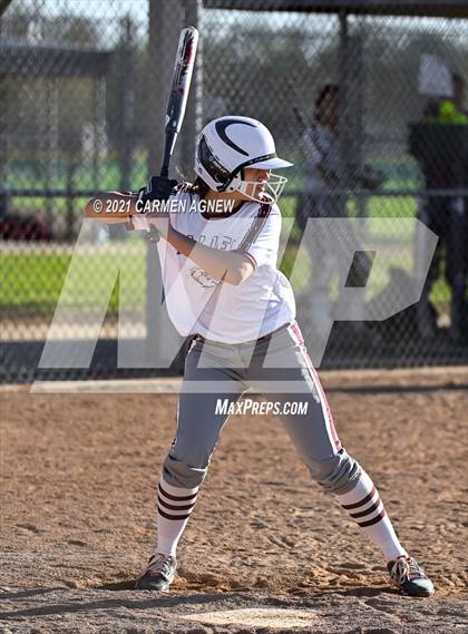 Thumbnail 2 in Cypress Woods vs Waller (NFCA Texas High School Leadoff Classic Tournament) photogallery.