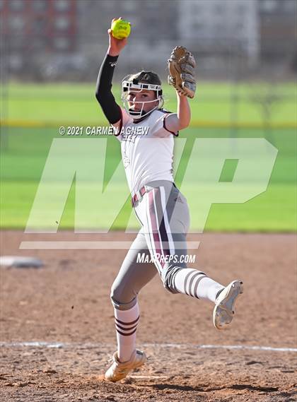Thumbnail 3 in Cypress Woods vs Waller (NFCA Texas High School Leadoff Classic Tournament) photogallery.