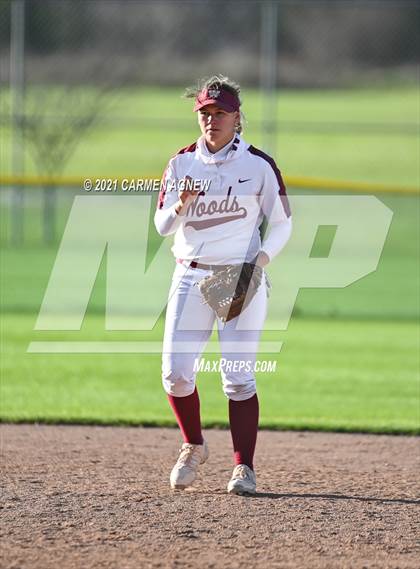 Thumbnail 1 in Cypress Woods vs Waller (NFCA Texas High School Leadoff Classic Tournament) photogallery.