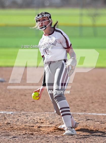 Thumbnail 1 in Cypress Woods vs Waller (NFCA Texas High School Leadoff Classic Tournament) photogallery.