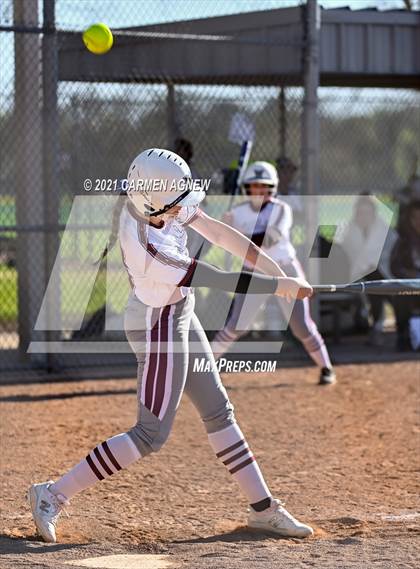 Thumbnail 3 in Cypress Woods vs Waller (NFCA Texas High School Leadoff Classic Tournament) photogallery.