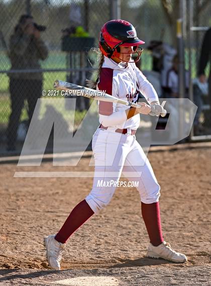 Thumbnail 1 in Cypress Woods vs Waller (NFCA Texas High School Leadoff Classic Tournament) photogallery.
