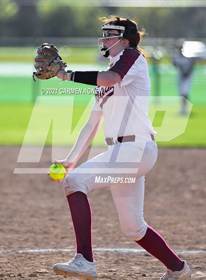 Thumbnail 3 in Cypress Woods vs Waller (NFCA Texas High School Leadoff Classic Tournament) photogallery.