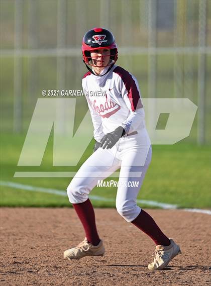 Thumbnail 2 in Cypress Woods vs Waller (NFCA Texas High School Leadoff Classic Tournament) photogallery.