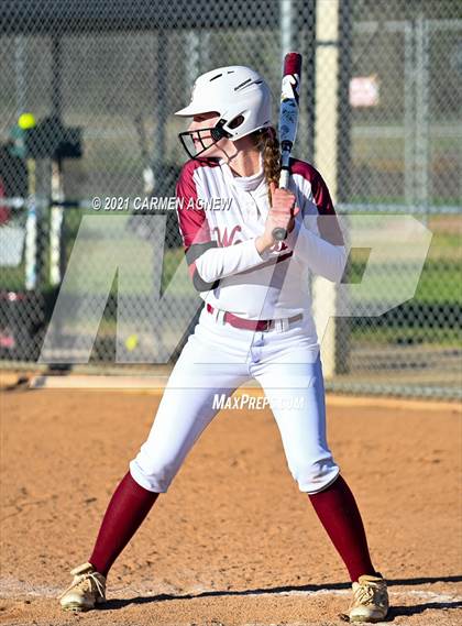 Thumbnail 3 in Cypress Woods vs Waller (NFCA Texas High School Leadoff Classic Tournament) photogallery.