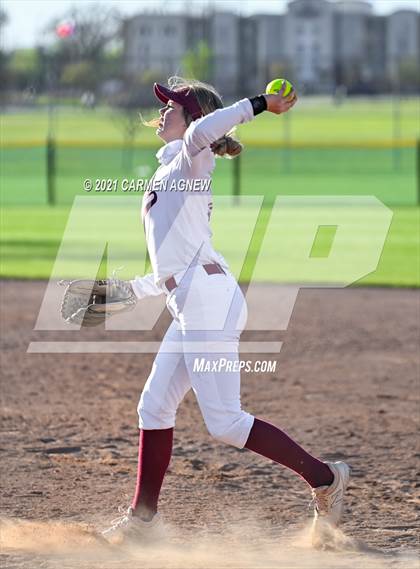 Thumbnail 1 in Cypress Woods vs Waller (NFCA Texas High School Leadoff Classic Tournament) photogallery.