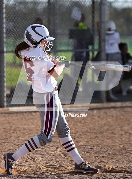Thumbnail 1 in Cypress Woods vs Waller (NFCA Texas High School Leadoff Classic Tournament) photogallery.