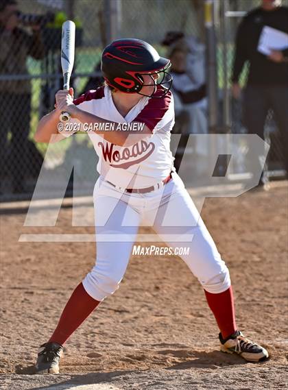 Thumbnail 3 in Cypress Woods vs Waller (NFCA Texas High School Leadoff Classic Tournament) photogallery.