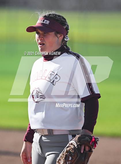 Thumbnail 2 in Cypress Woods vs Waller (NFCA Texas High School Leadoff Classic Tournament) photogallery.