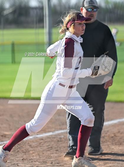 Thumbnail 1 in Cypress Woods vs Waller (NFCA Texas High School Leadoff Classic Tournament) photogallery.