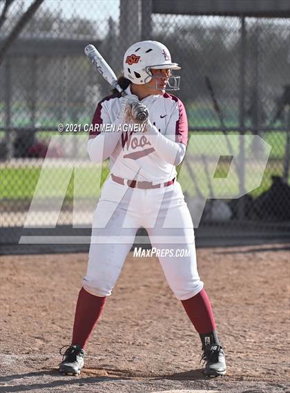 Thumbnail 3 in Cypress Woods vs Waller (NFCA Texas High School Leadoff Classic Tournament) photogallery.