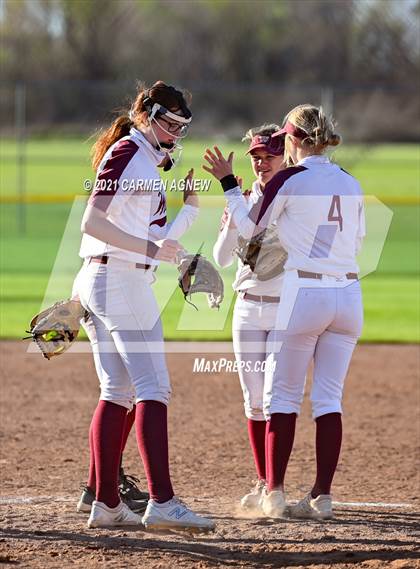 Thumbnail 1 in Cypress Woods vs Waller (NFCA Texas High School Leadoff Classic Tournament) photogallery.