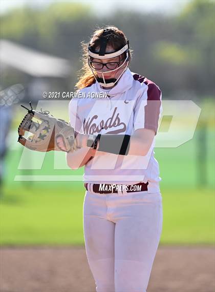 Thumbnail 1 in Cypress Woods vs Waller (NFCA Texas High School Leadoff Classic Tournament) photogallery.